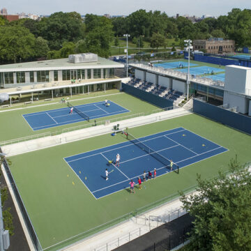 Transforming Crotona Park Cary Leeds Center for Tennis & Learning