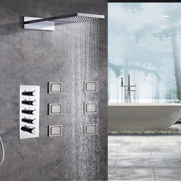 Luxury Redefined Fontana Showers' Brono 22 Massage System